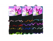 Ruffle Sarung Lengan - Black